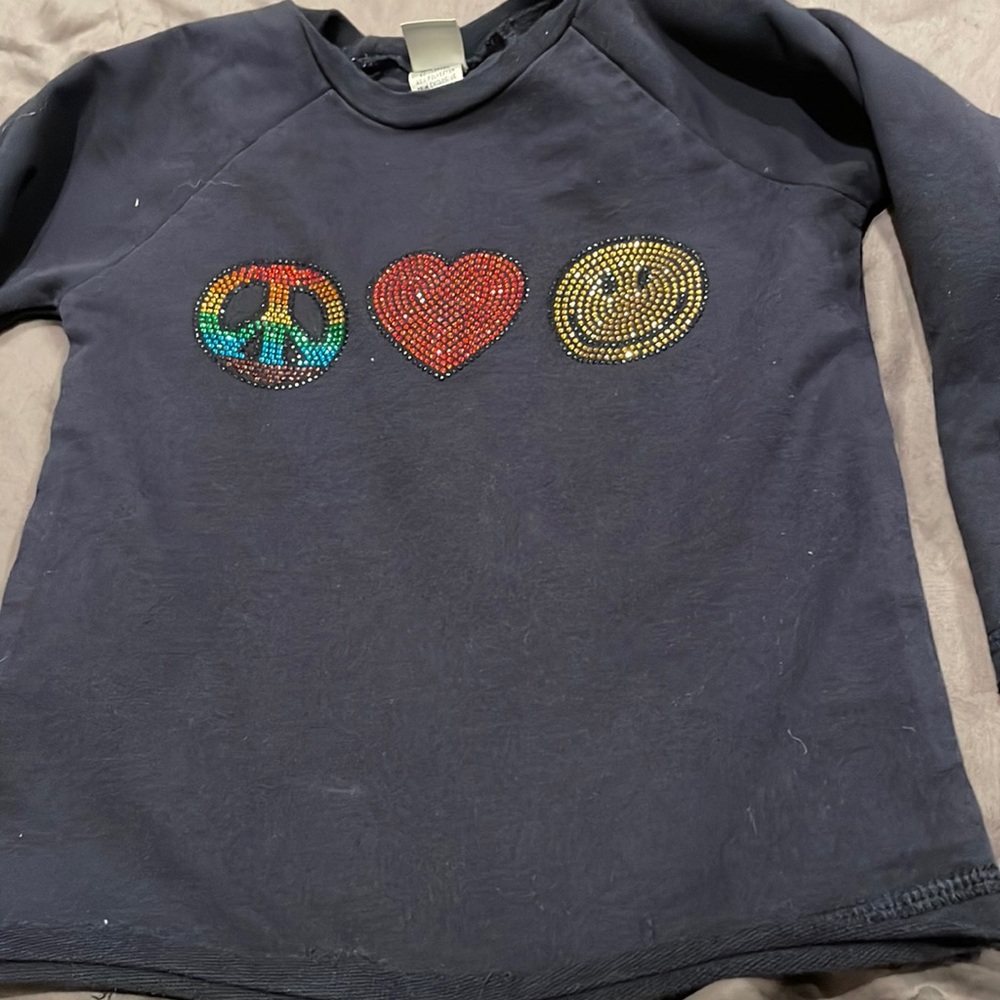 Kavio rhinestone sweatshirt